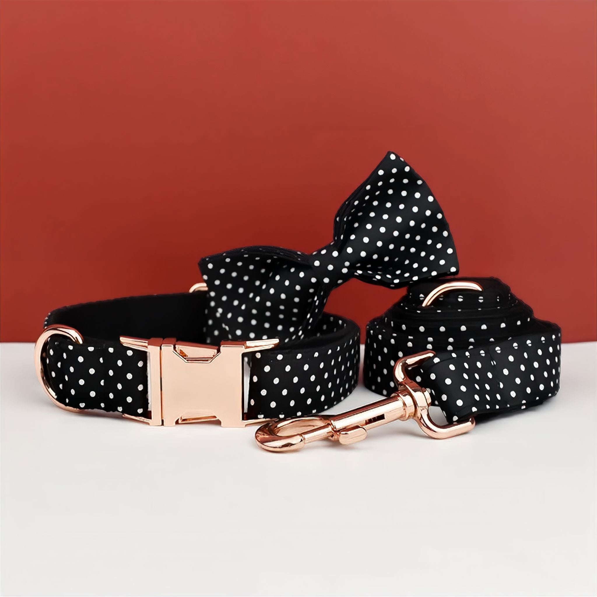 Spotted Pet Set Pet Collar Luxe Pet Store 