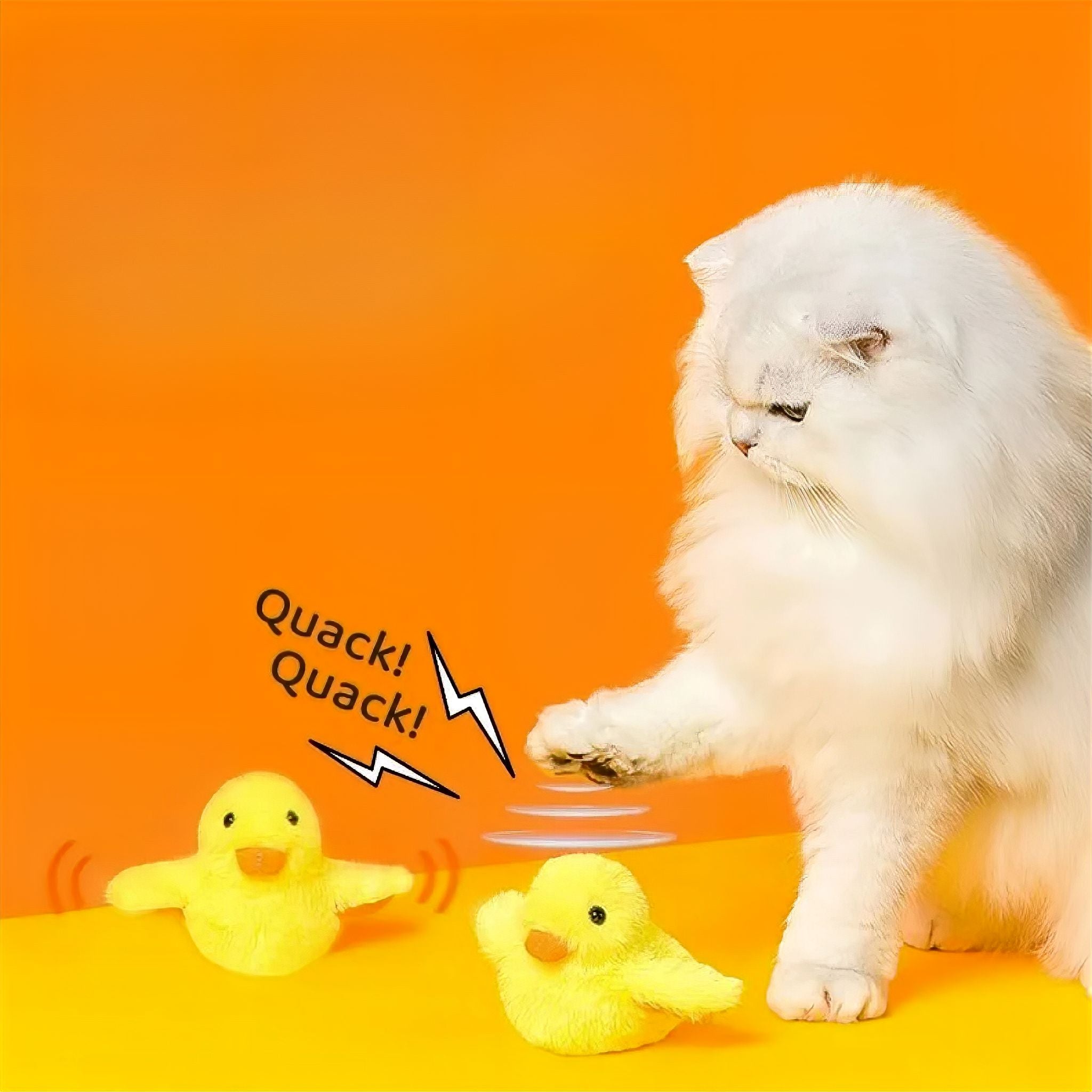 Duck Fluff Cat Toy Luxe Pet Store 