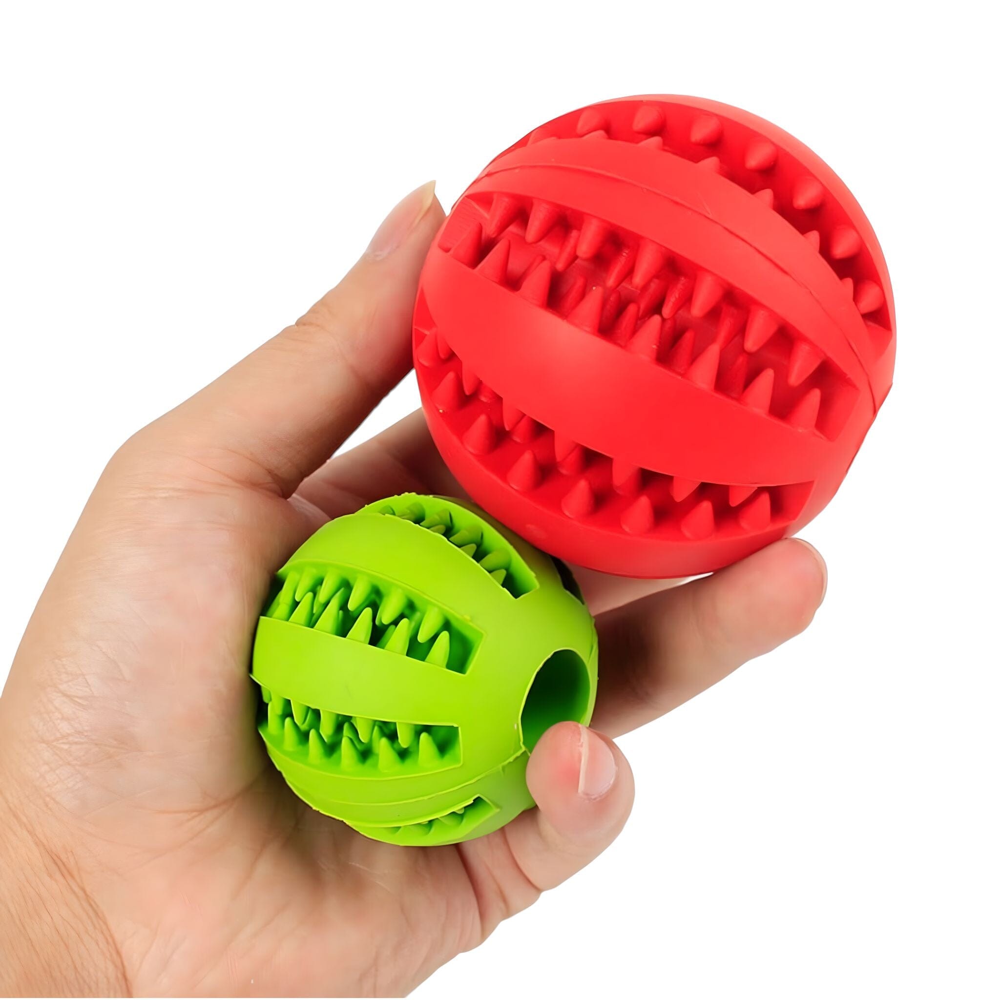 Rubber Chew Ball Dog Toy USAdrop 