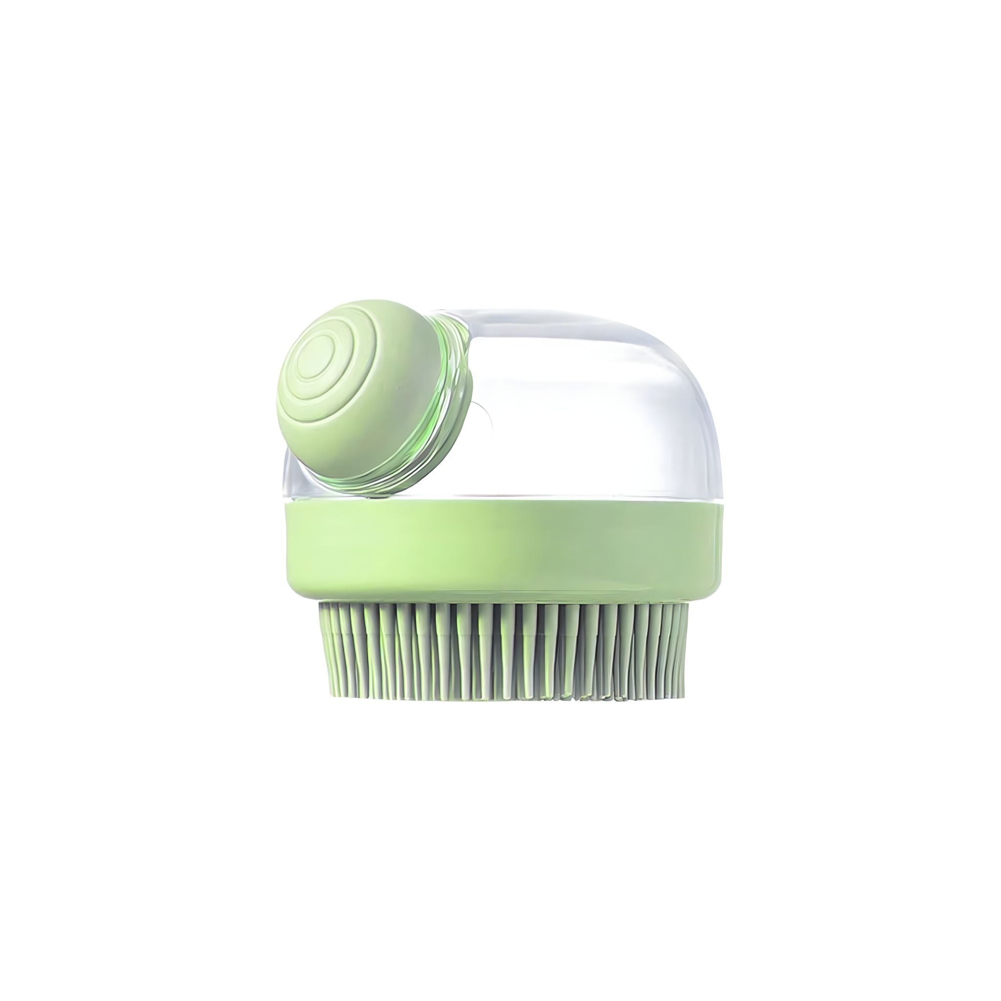 Silicone Pet Bath Brush Grooming Luxe Pet Store Green 