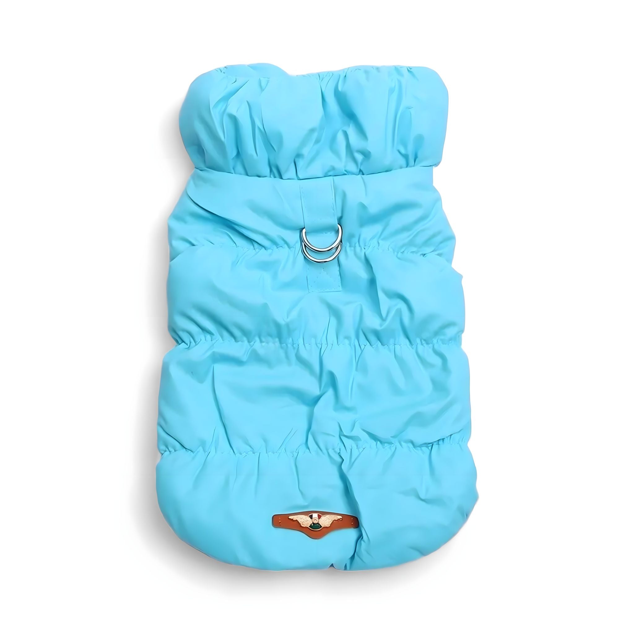 Snug Paws Winter Vest Dog Clothing Luxe Pet Store Baby Blue S 