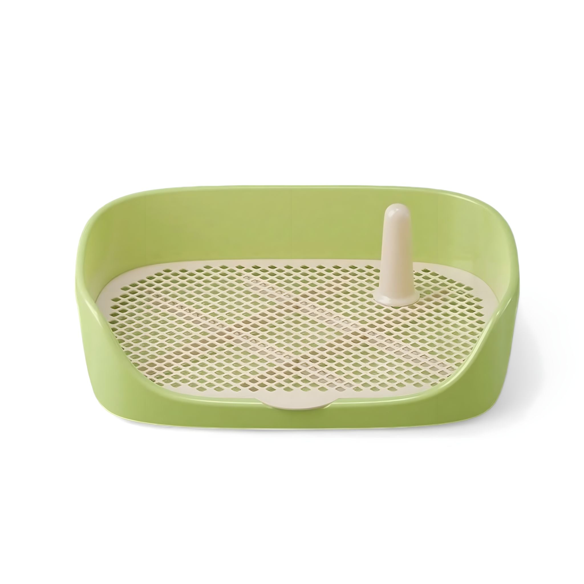 Portable Potty Tray Grooming Luxe Pet Store Green 