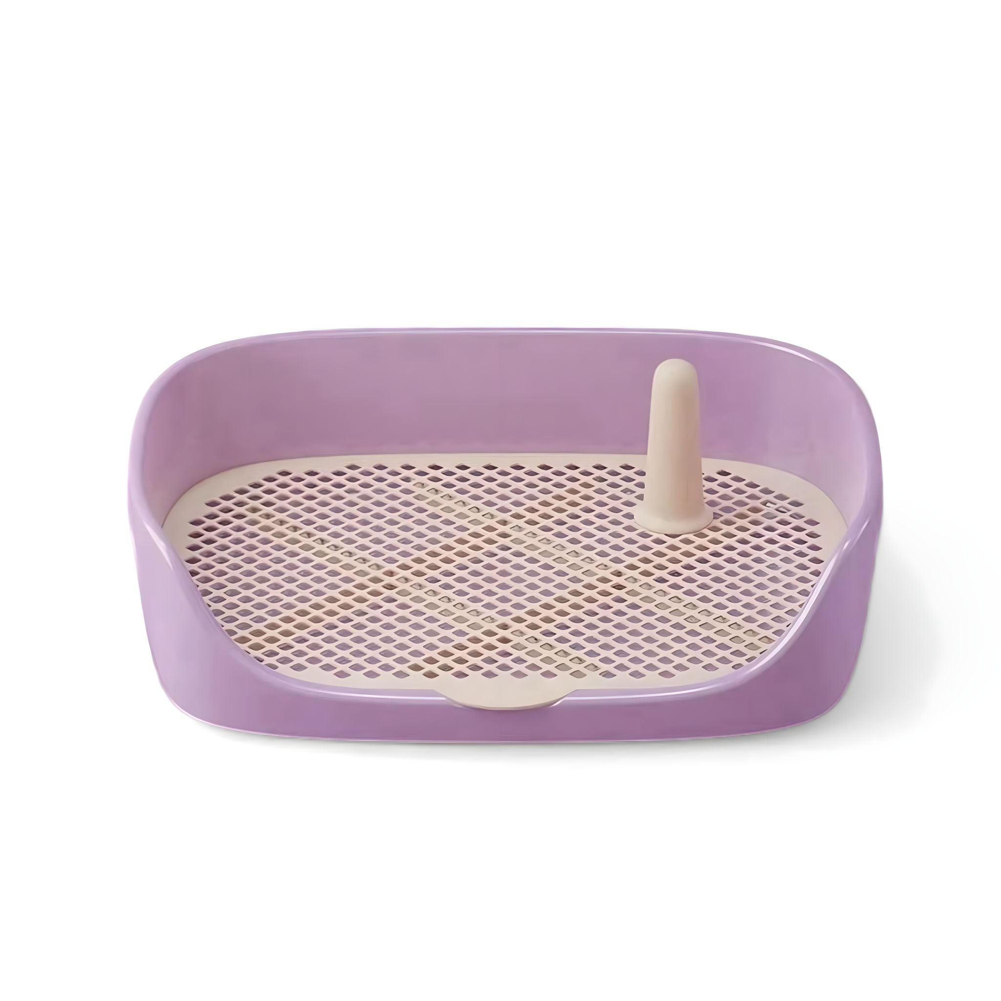 Portable Potty Tray Grooming Luxe Pet Store Purple 