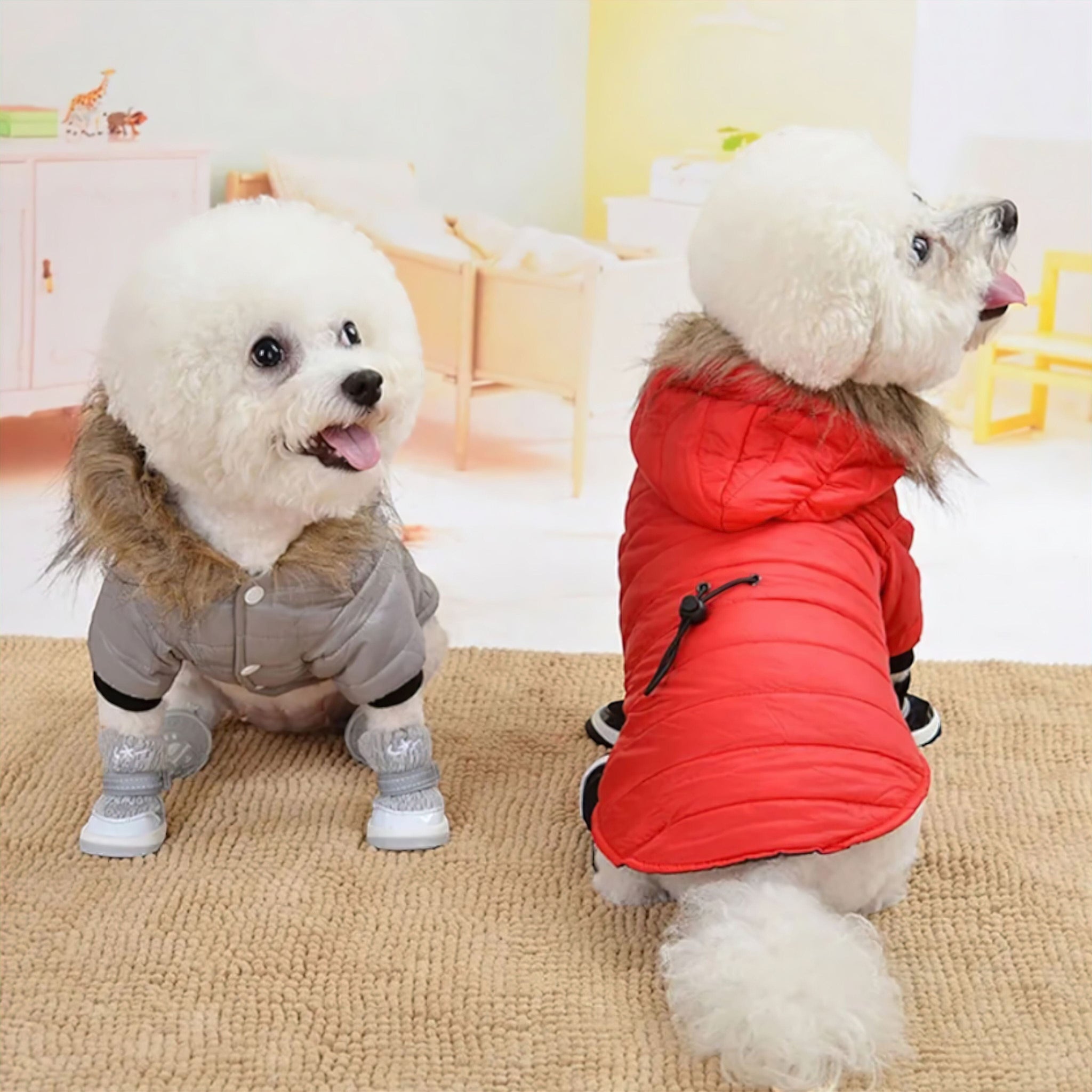 Windproof Dog Hoodie Dog Clothing USAdrop 