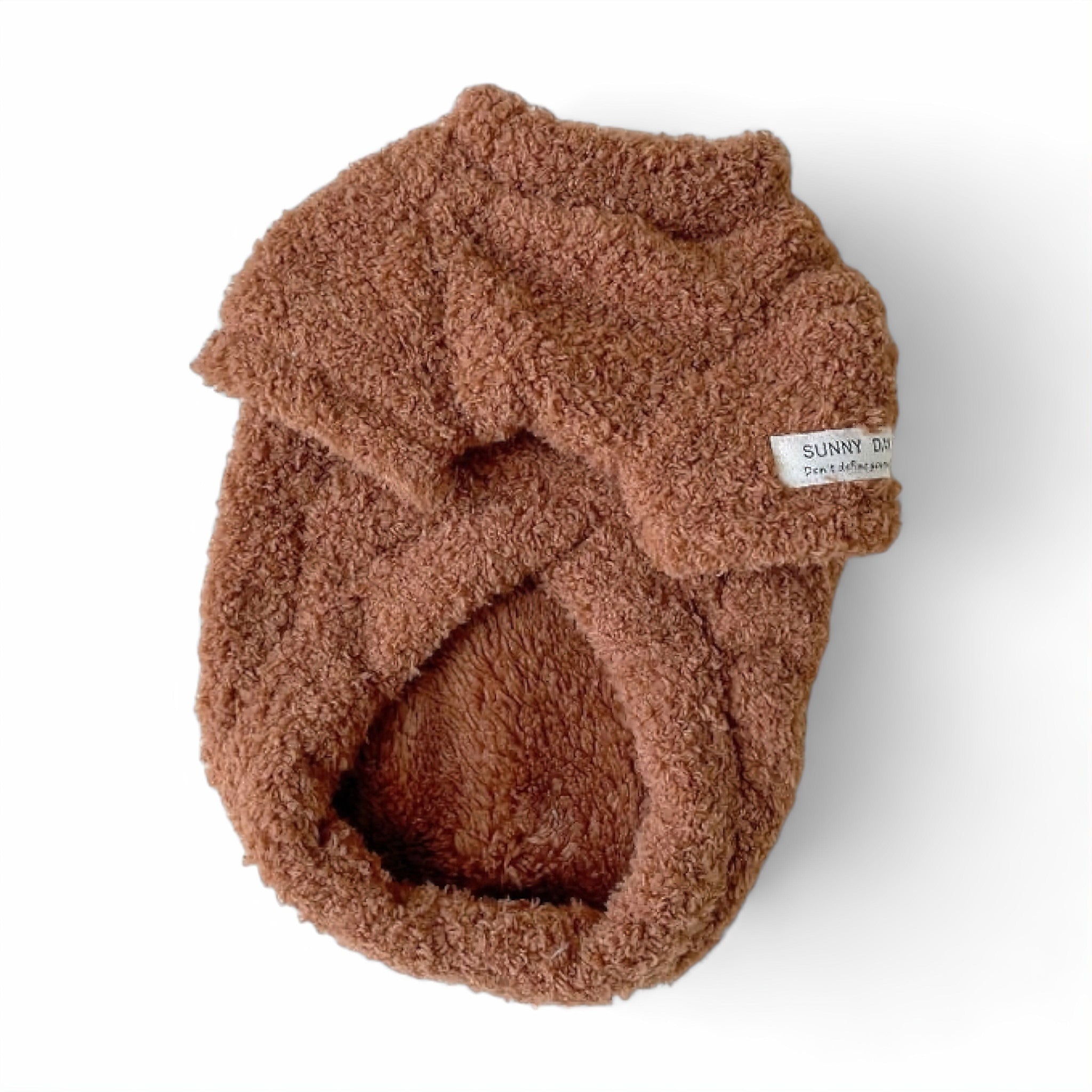 Winter Pup Cozy Dog Clothing USAdrop Brown S 