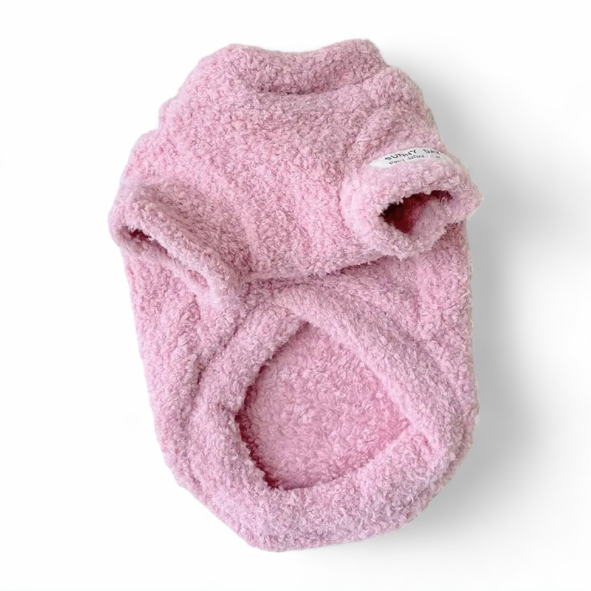 Winter Pup Cozy Dog Clothing USAdrop Pink S 