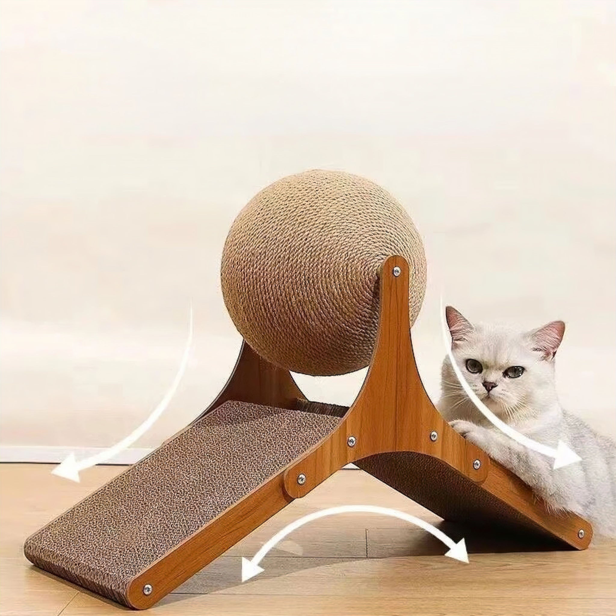 Purr Tower Cat Toy Luxe Pet Store 