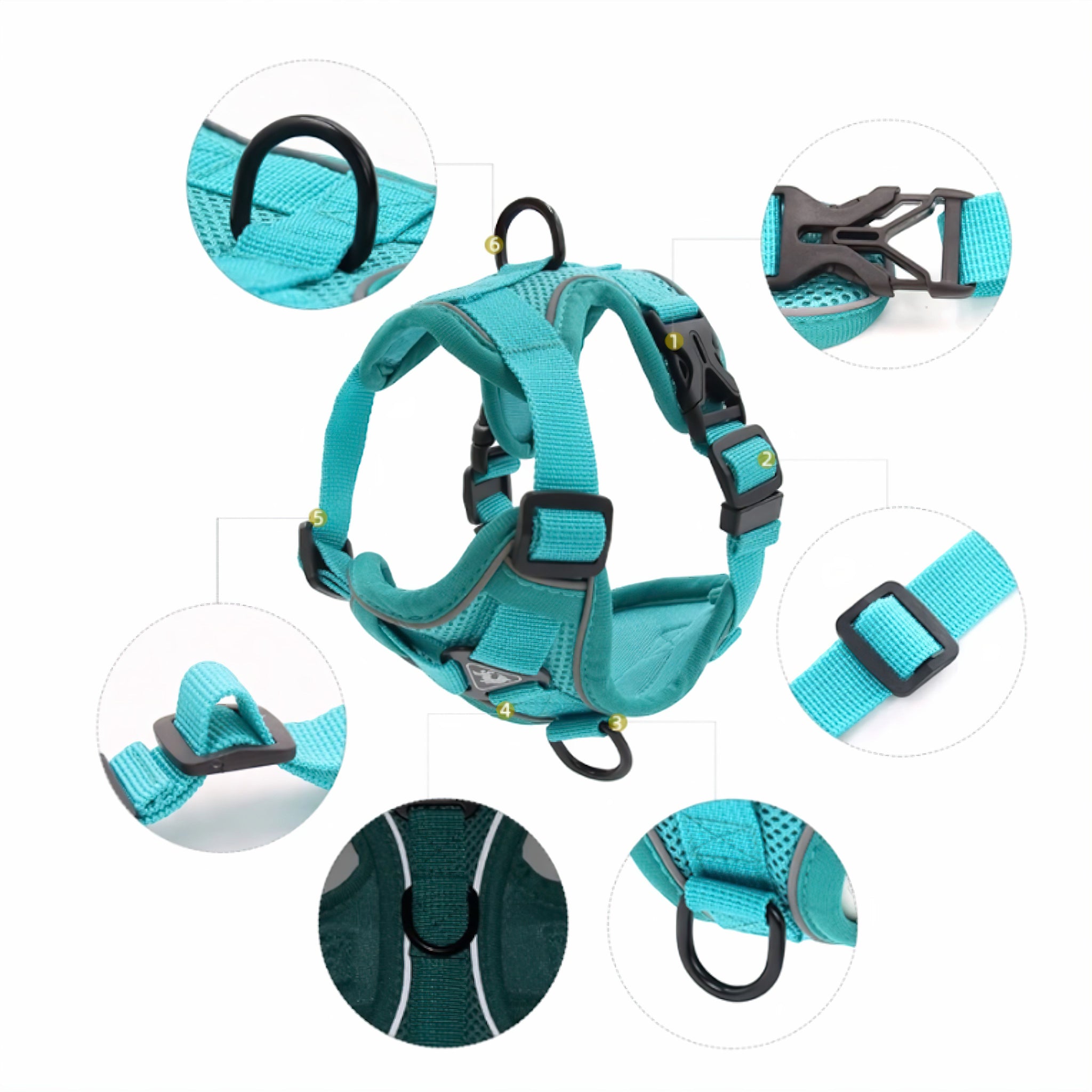 Reflective Comfort Cat Harness