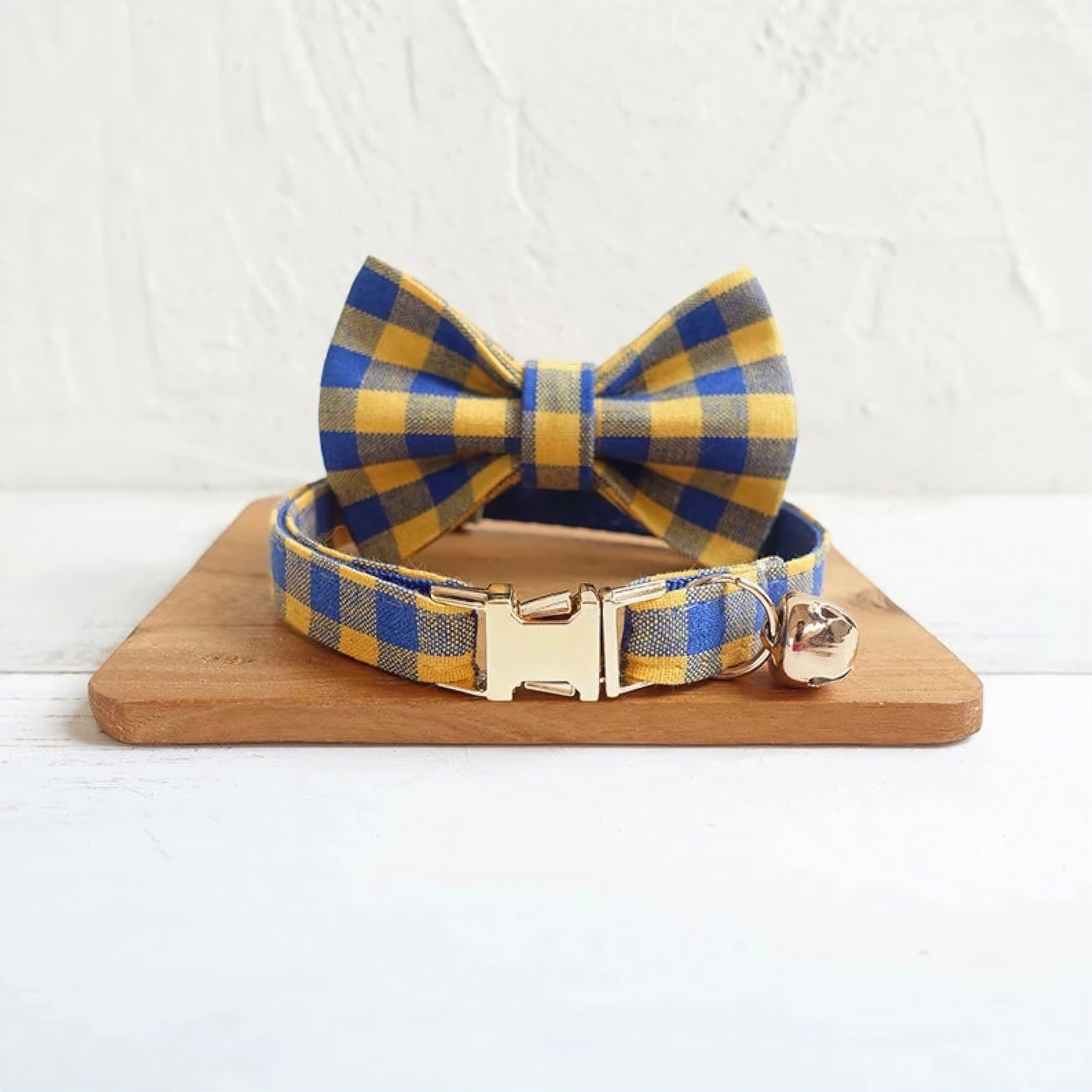 Plaid Cat Collar