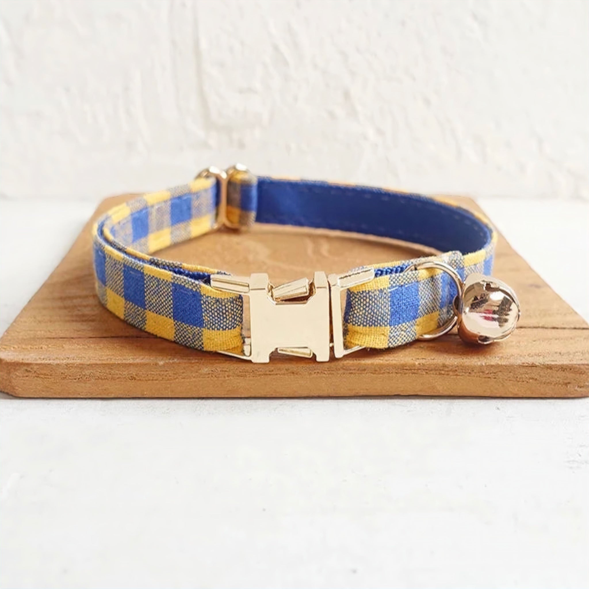 Plaid Cat Collar