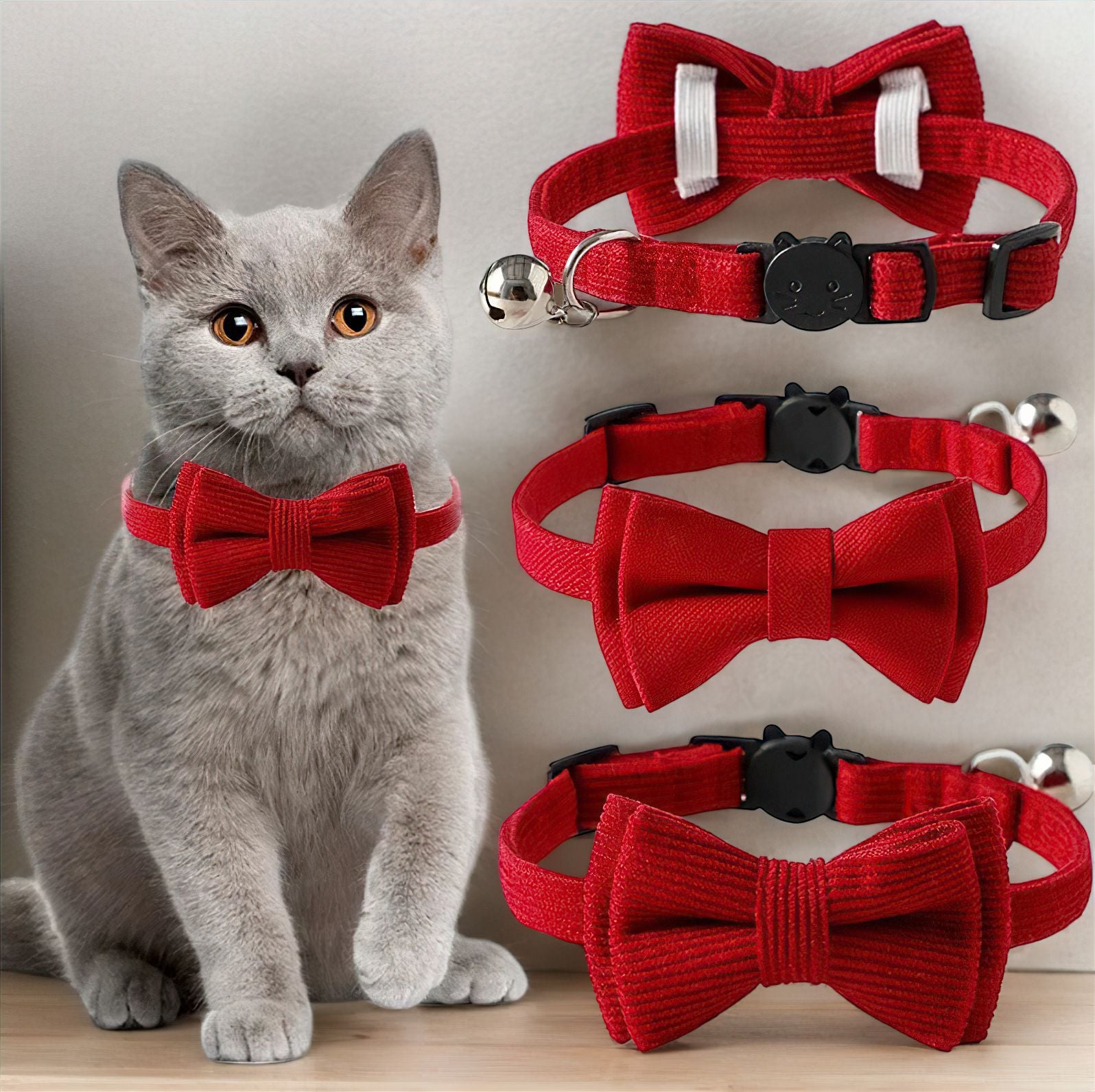 Belle Bow Pet Collar Cat Collar Luxe Pet Store 