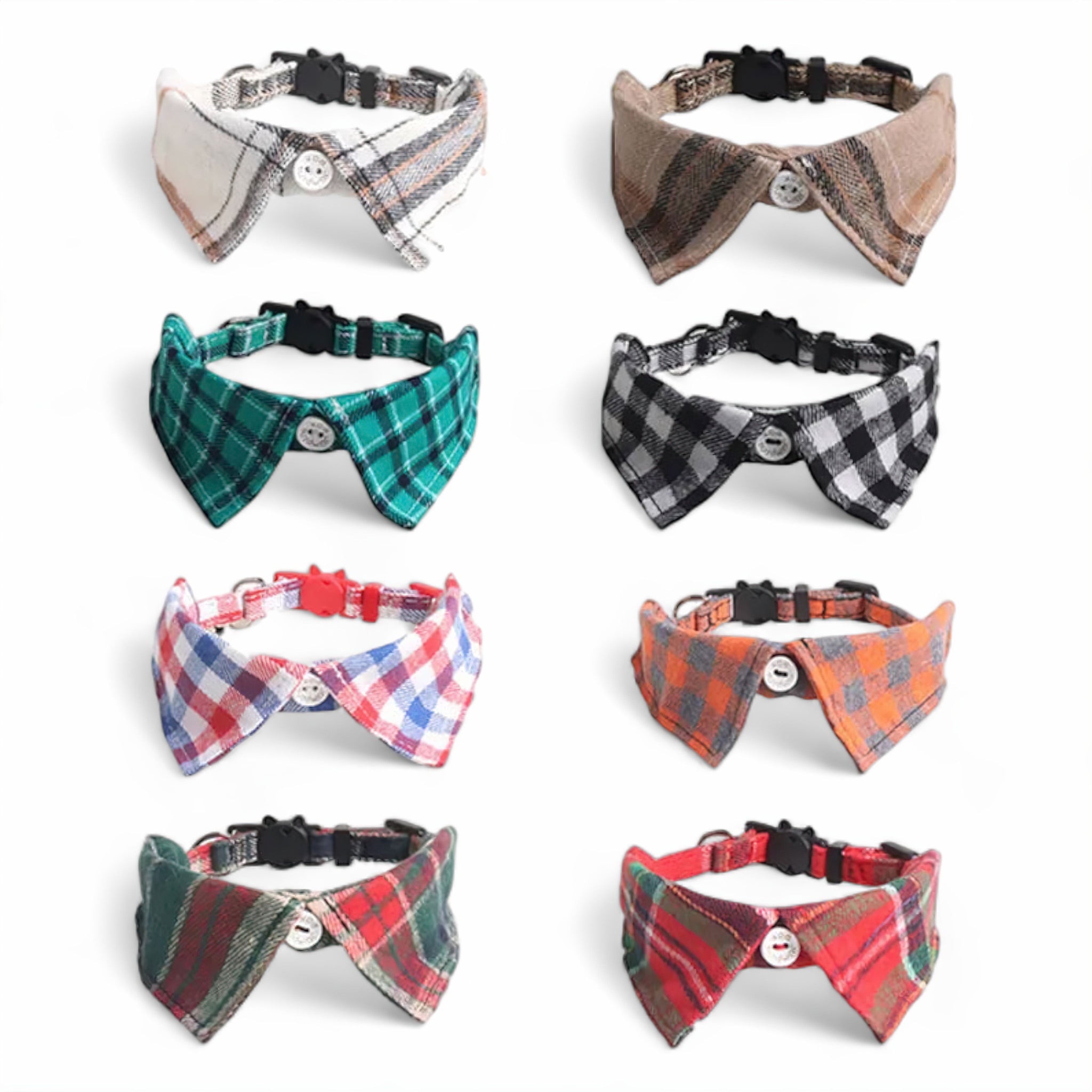 Purrfect Plaid Collar