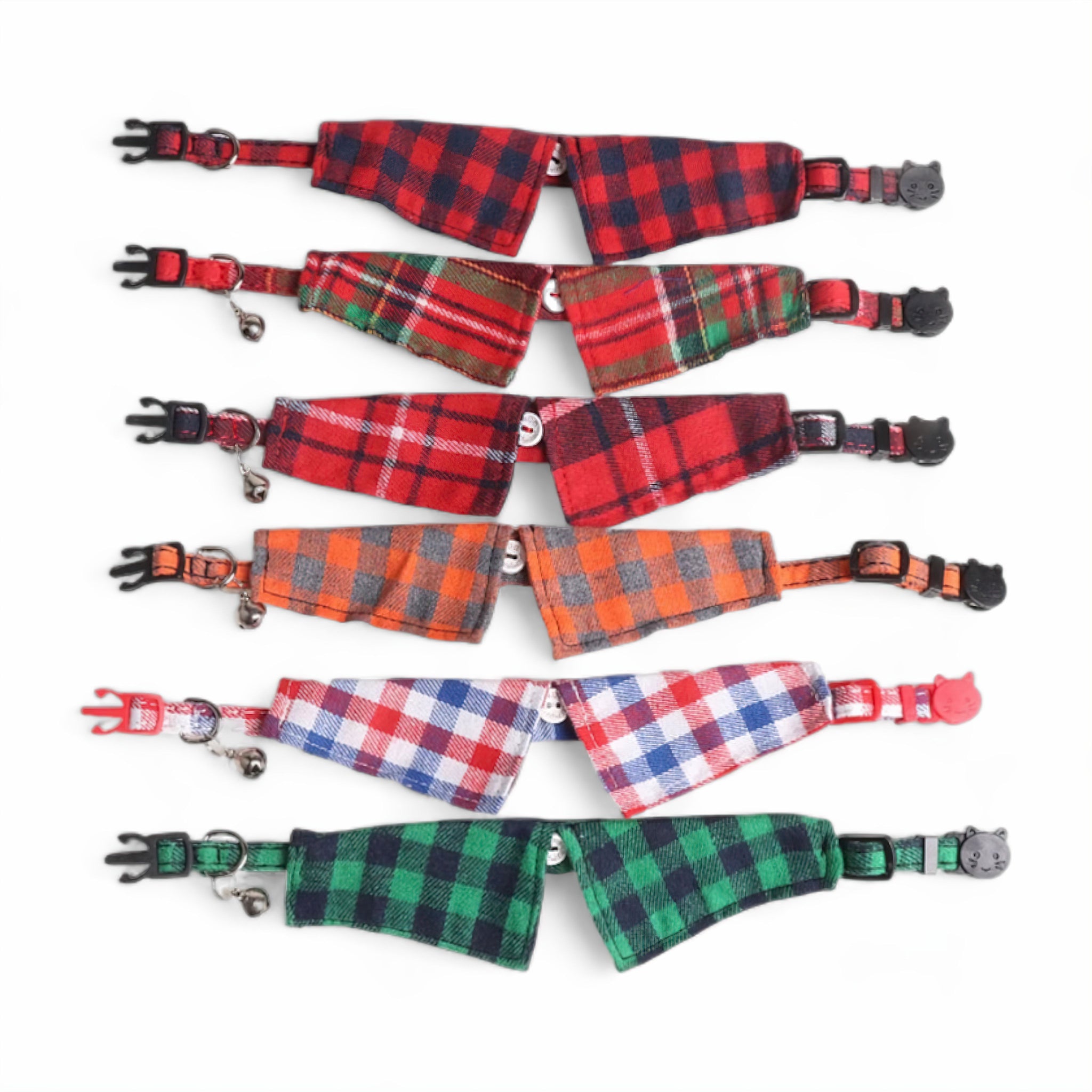 Purrfect Plaid Collar