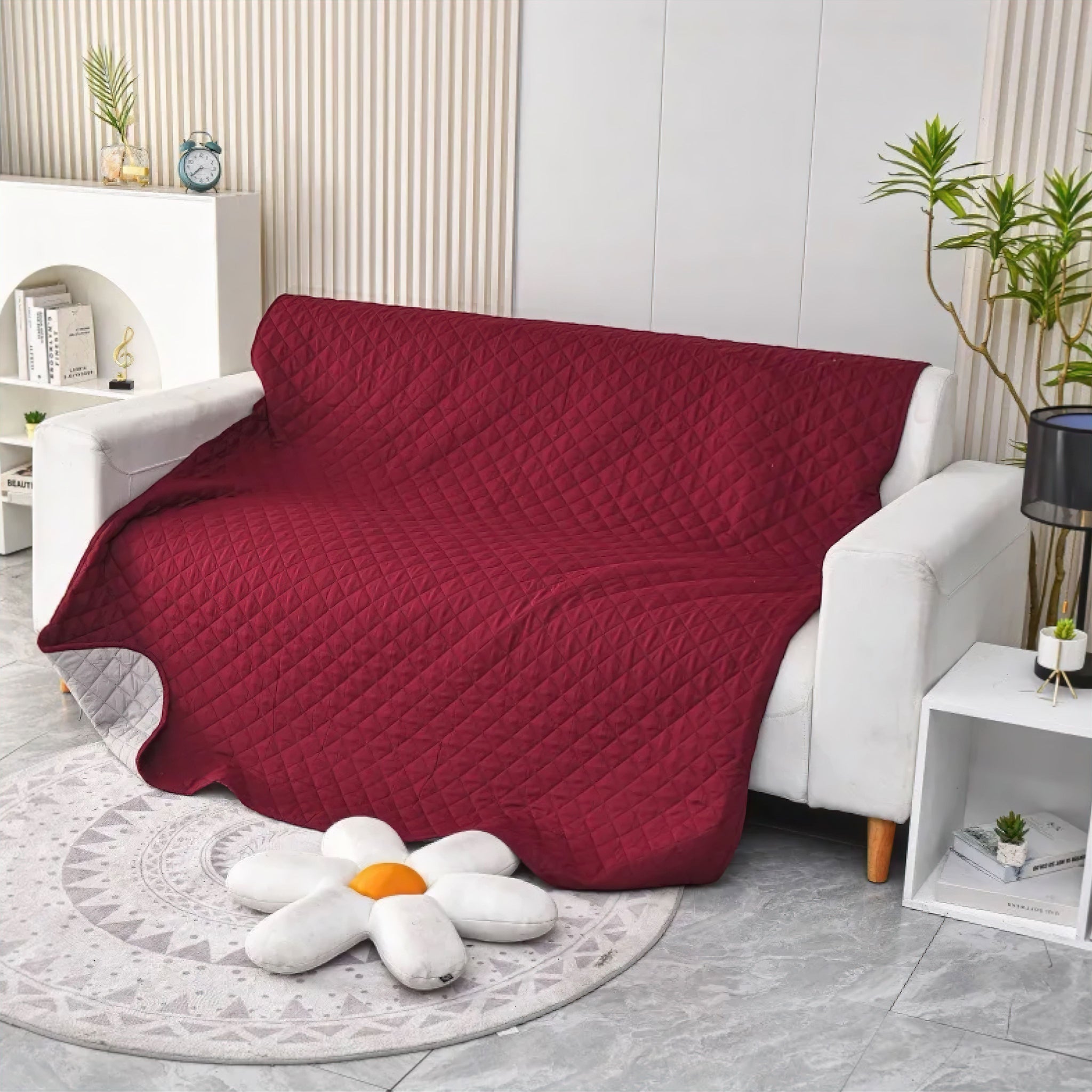 Cozy Couch Cover Sleeping Bed Luxe Pet Store Red 100 x 130cm 