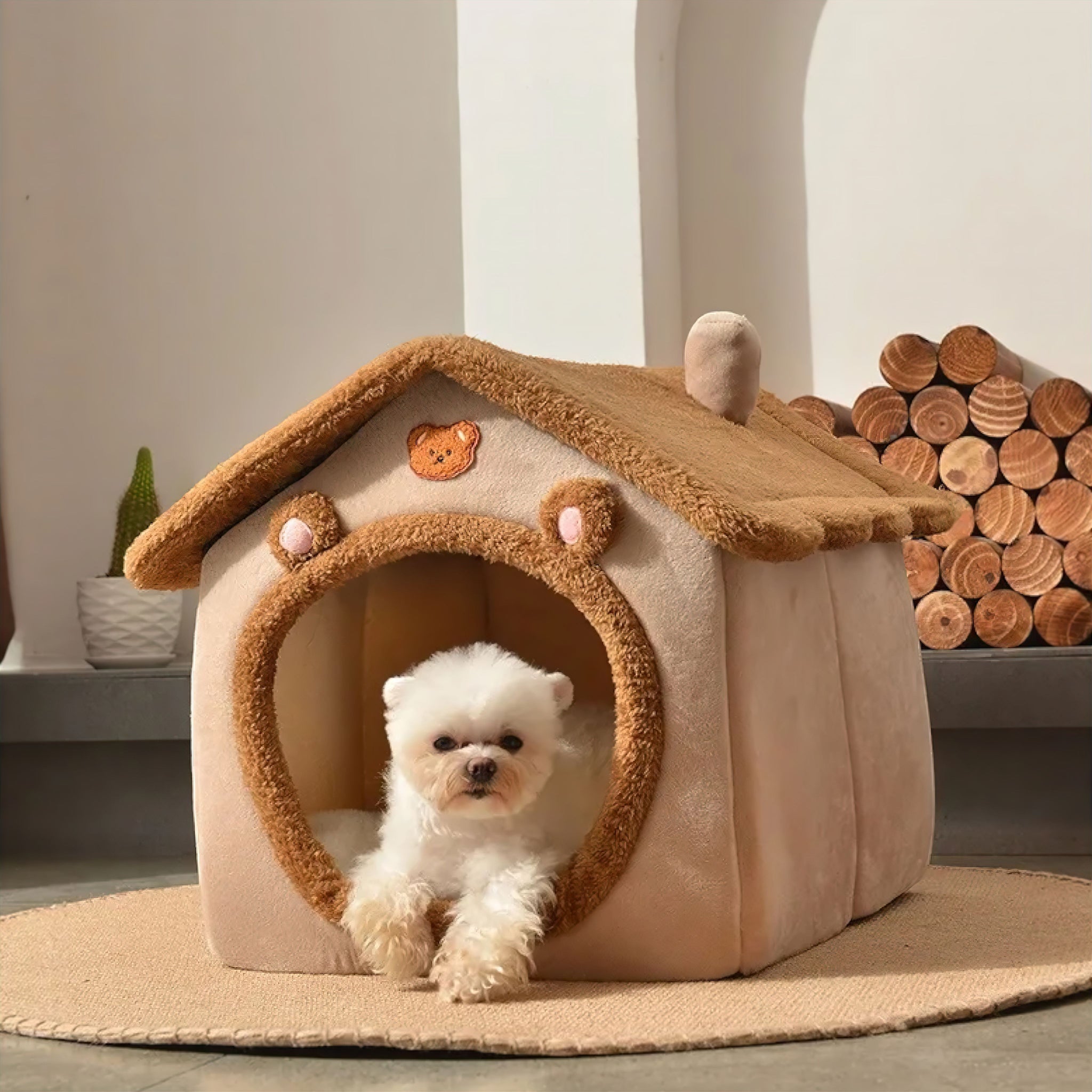 Foldable Pet Retreat pet bed Luxe Pet Store 