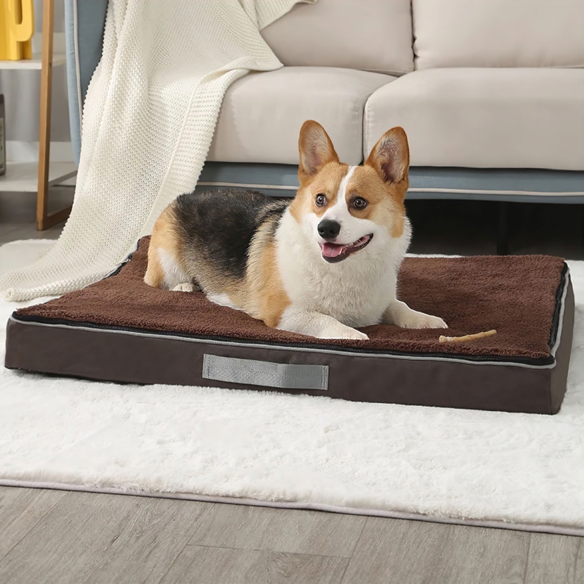 Pawsome Memory Foam Retreat Dog Bed Luxe Pet Store 