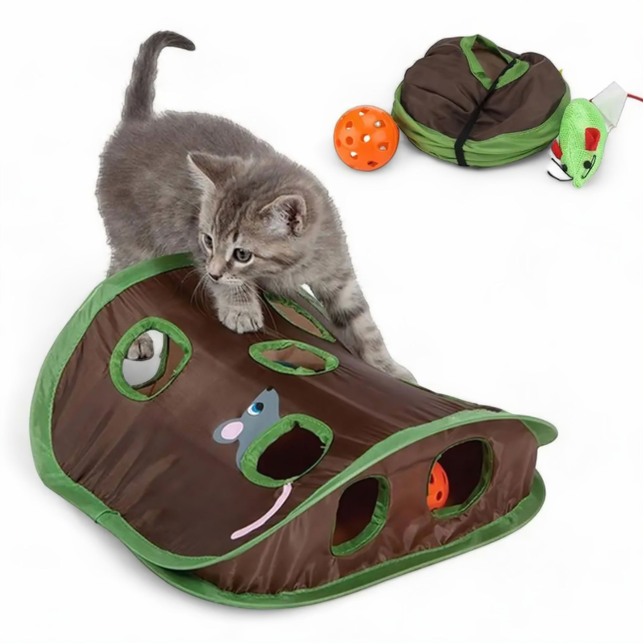 Clever Cat Mouse Hunt Cat Toys Luxe Pet Store 