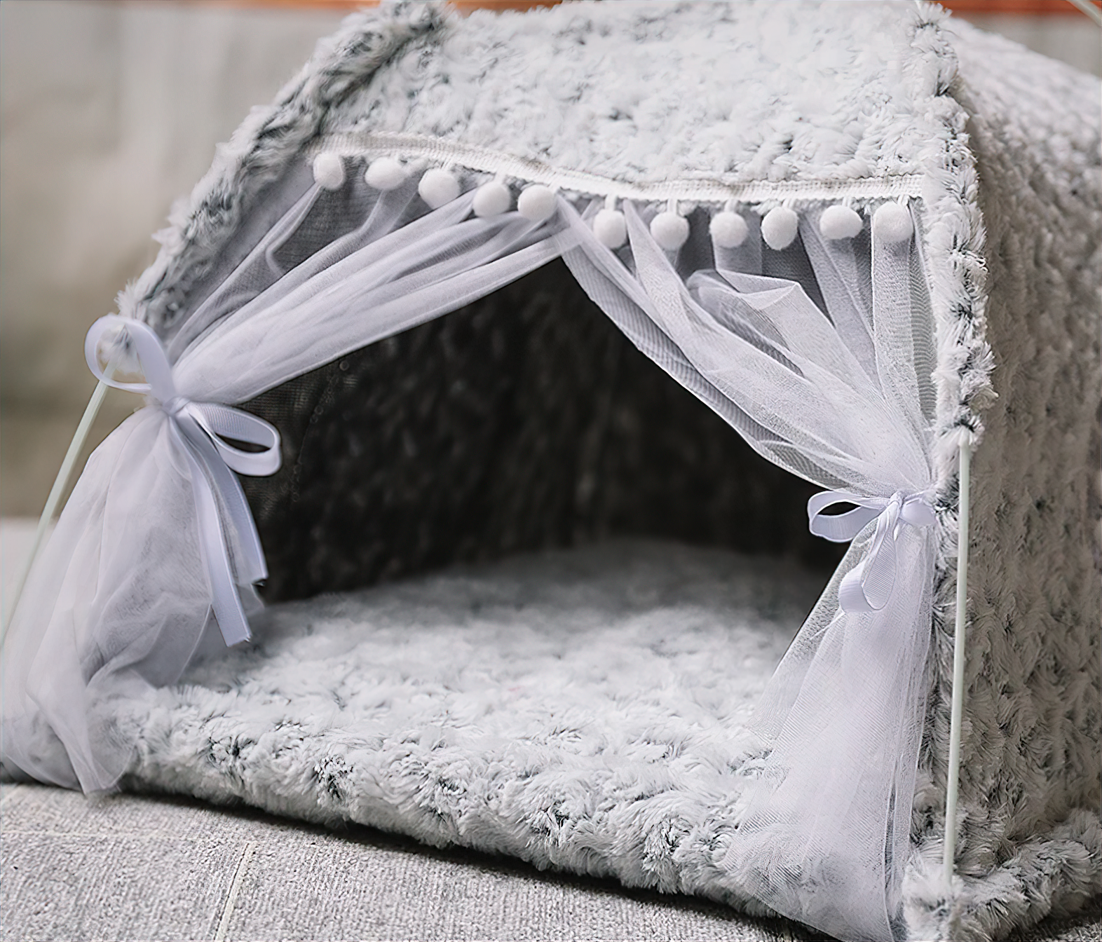 Princess Cat Tent Pet House Luxe Pet Store 