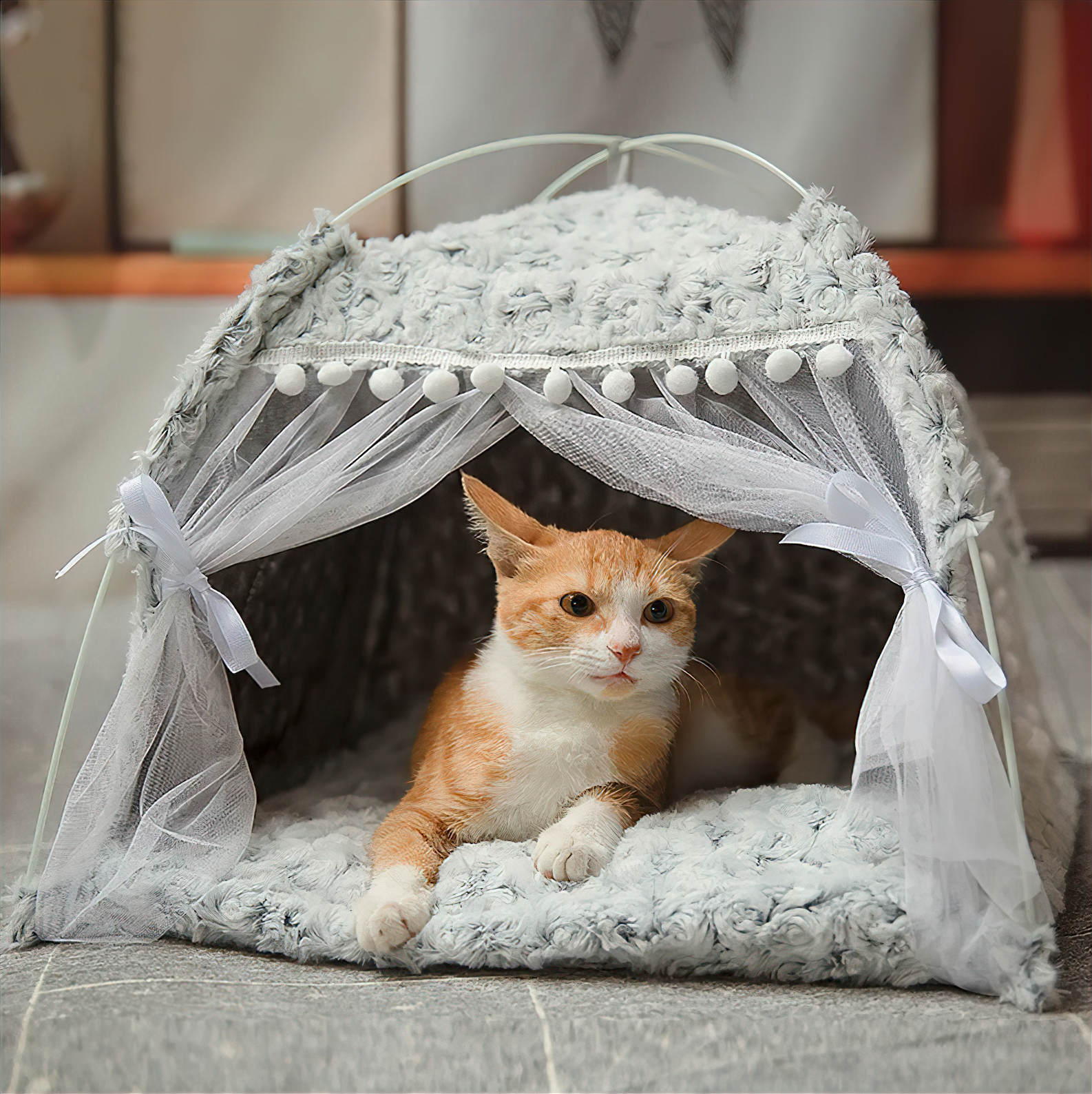 Princess Cat Tent Pet House Luxe Pet Store 