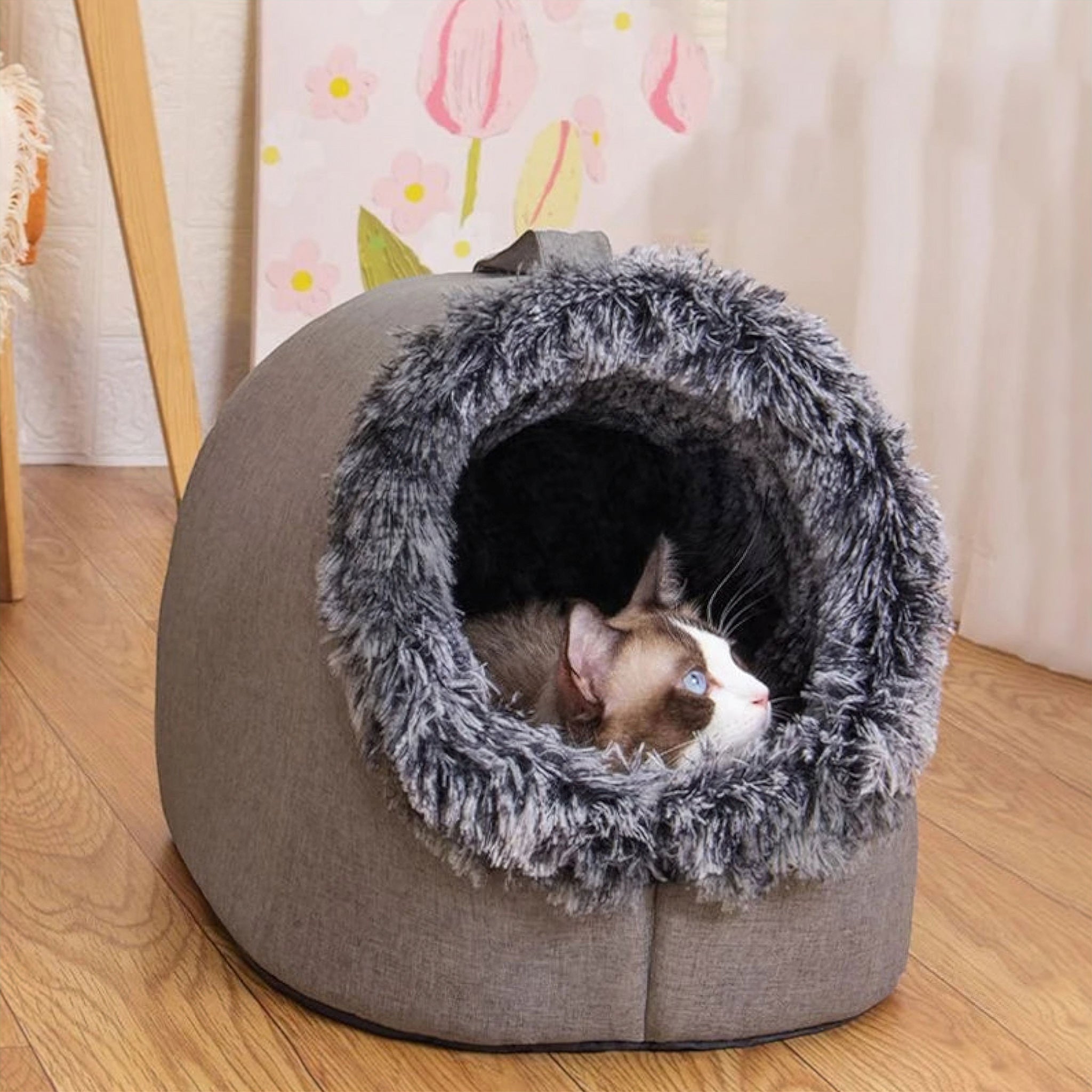 Winter Comfort Cozy Bed Cat Bed Luxe Pet Store 