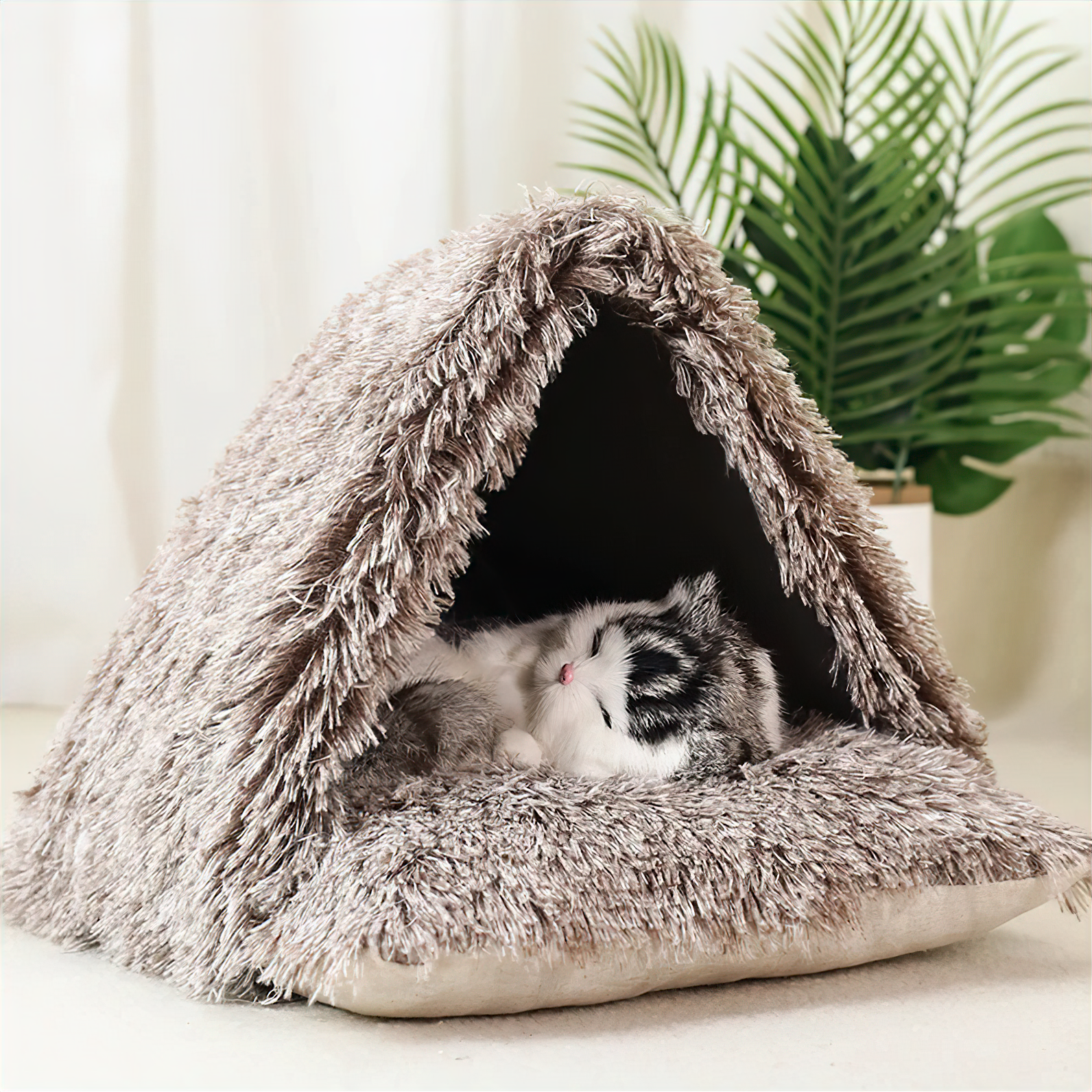 Cozy Pet Cave Pet House Luxe Pet Store Grey S 