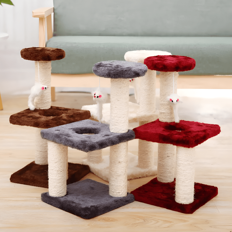 3-Layer Cat Tree Cat Tree Luxe Pet Store 