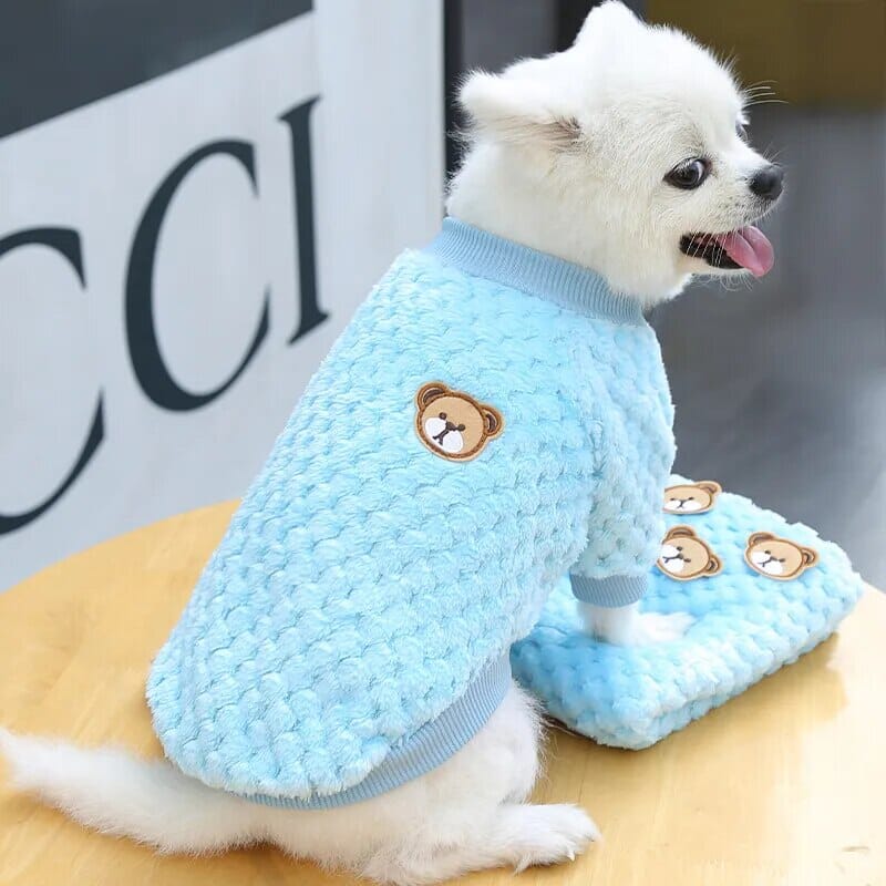 Winter Bear Jumper Dog Clothing USAdrop 