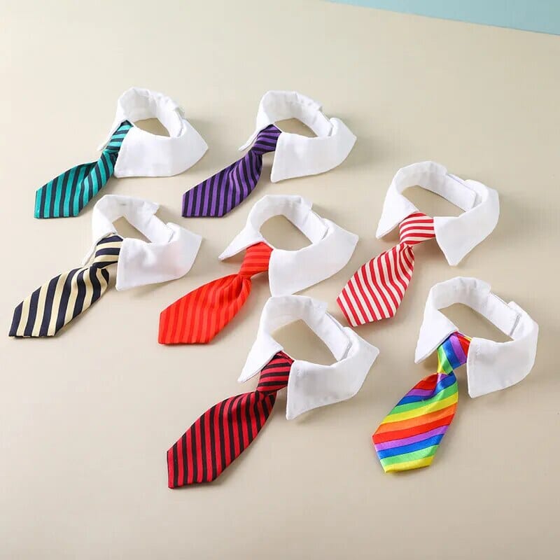 Striped Pet Bow Tie Pet Bow Tie USAdrop 