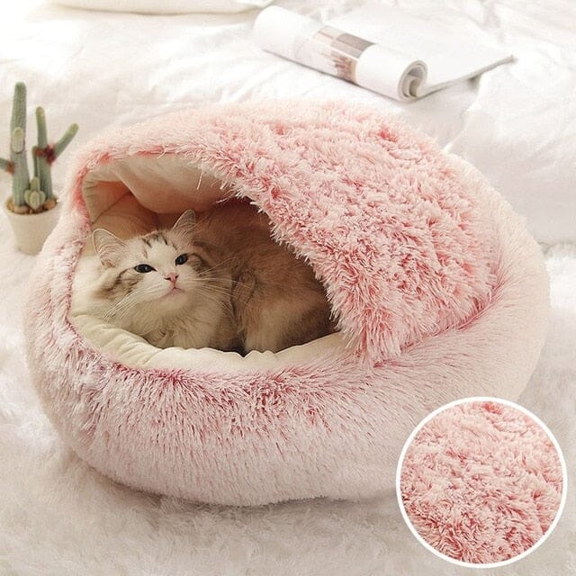 Fluff Lux Pet Bed Sleeping Bed USAdrop Pink S 