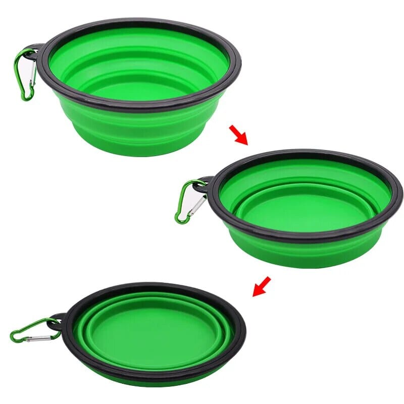 Foldable Pet Bowl bowl USAdrop 