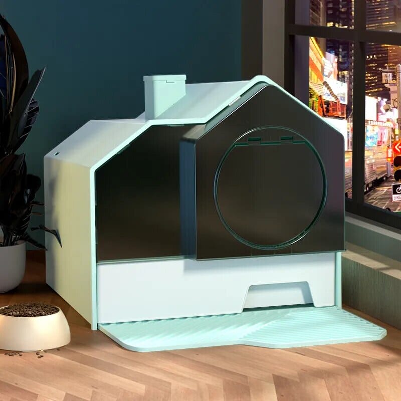 Cat Villa Litter Tray Luxe Pet Store 