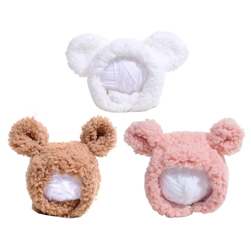 Pawsitively Bear Hat Cat Clothing USAdrop 