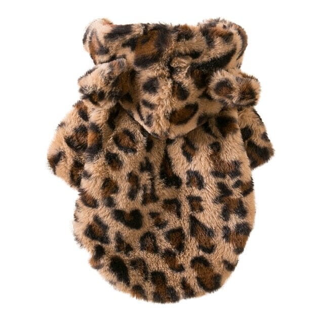 Leopard Print Jacket Dog Clothing USAdrop 