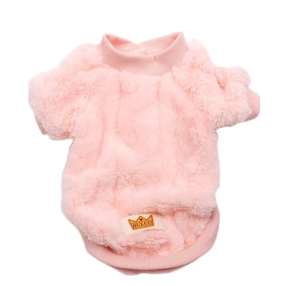 Winter Pet Sweater Pet Clothing USAdrop Pink XS 