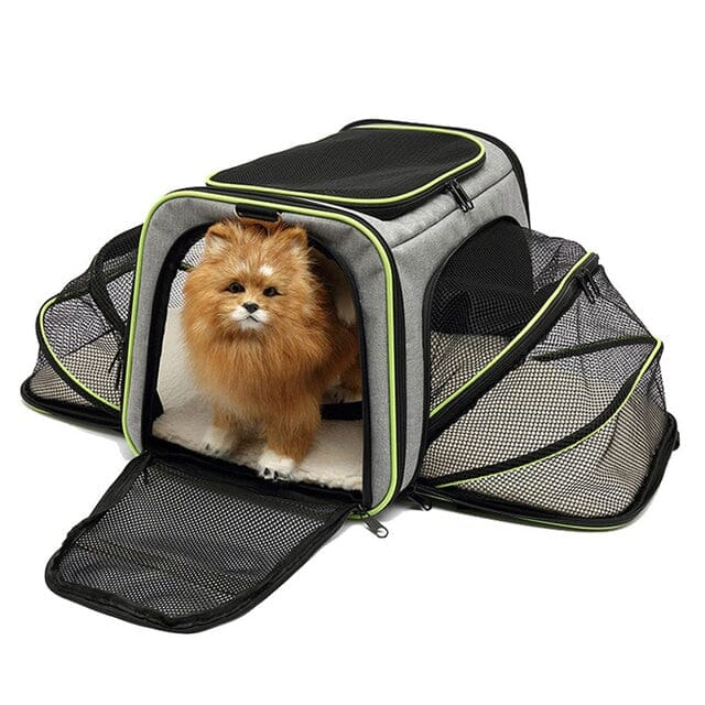 Outdoor Travel Bag Pet Carrier Handbag USAdrop Green S 