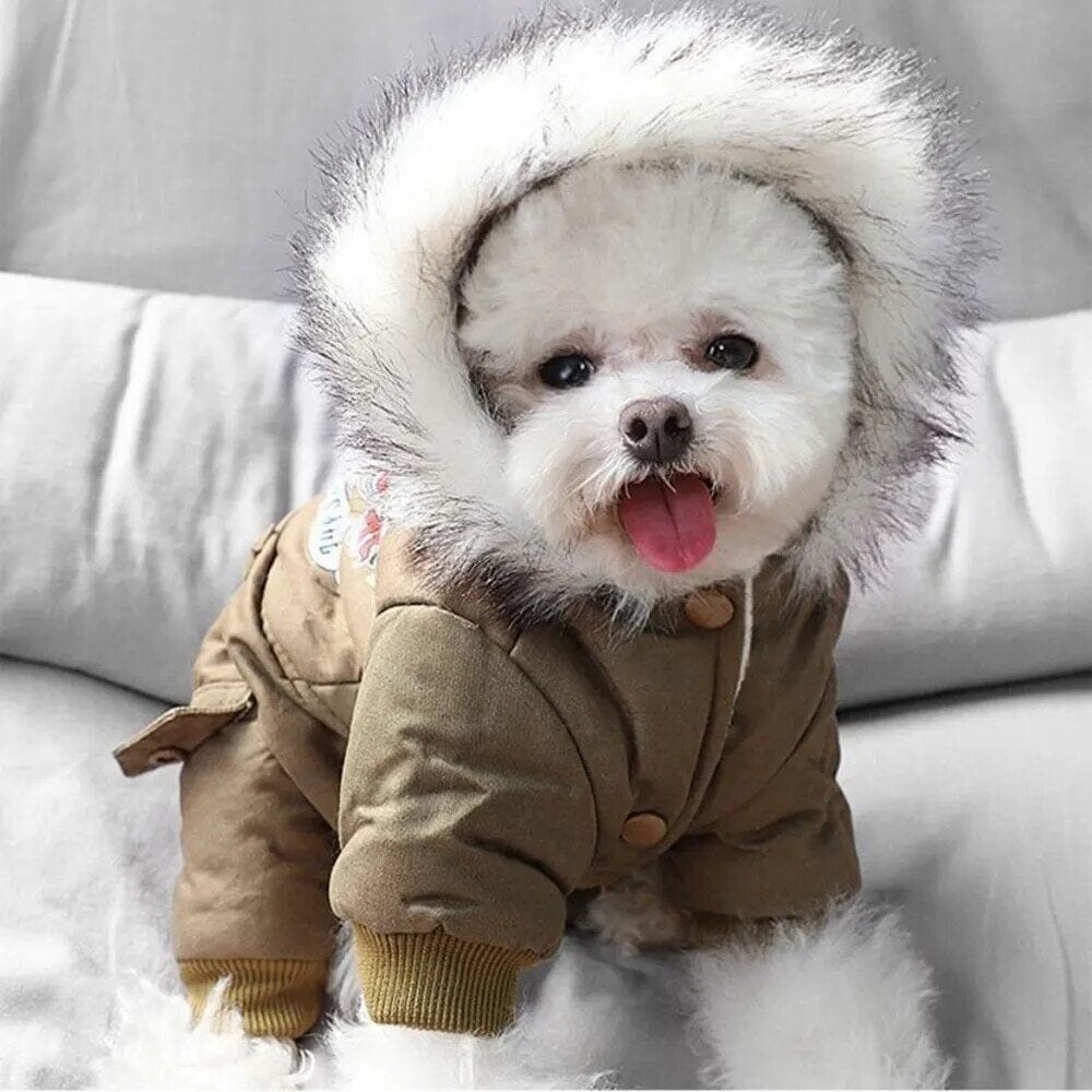 Winter Warm Dog Jumpsuit Dog Clothing USAdrop 