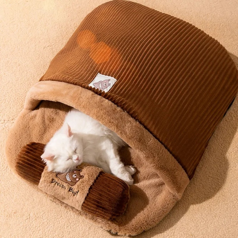 Snuggle Sleeping Haven Cat Bed Luxe Pet Store 